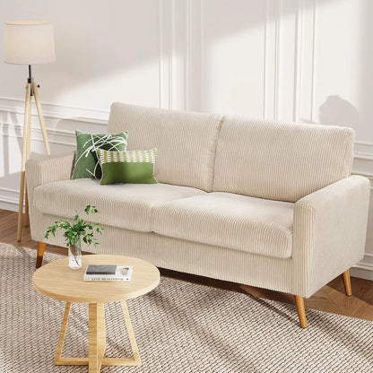 68"  Mid Century Modern Love Seat Couche