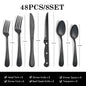 48PCS Flatware Set, High Quality Construction
