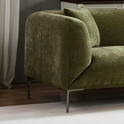 82.7" Modern Couch Upholstered Boucle Sofa