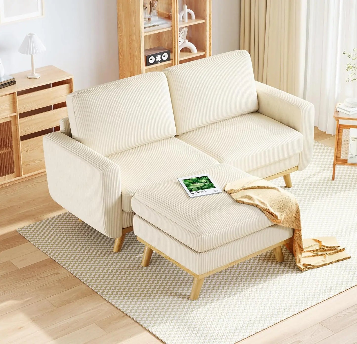38.5" Accent, Upholstered Armchair with Deep Seat