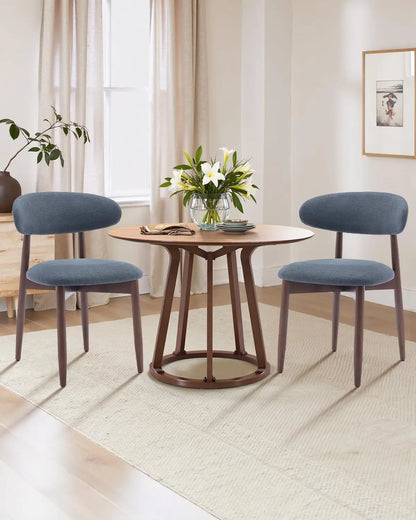 Dining 
Chairs Set of 4, Upholstered Farmhouse, Modern