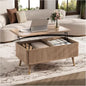 Lift Top Coffee Table with Storage, Mid Century Modern