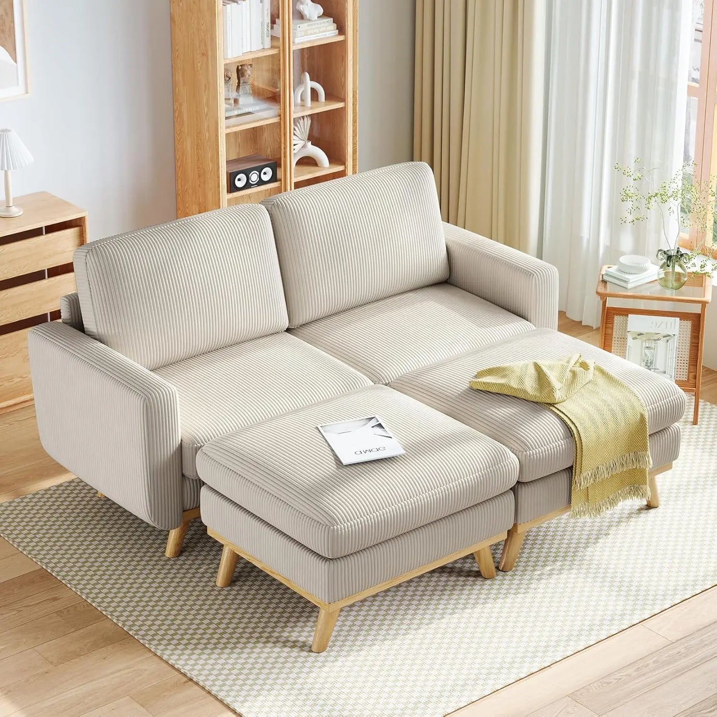 38.5" Accent, Upholstered Armchair with Deep Seat