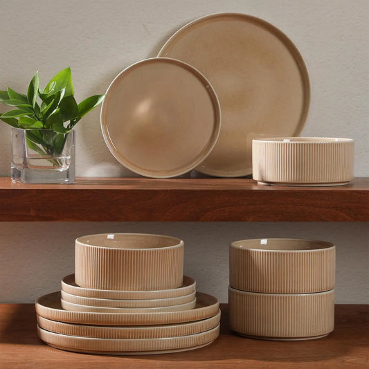 Solana Coast 12 Piece Stoneware Reactive Glaze