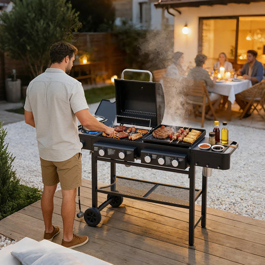 All-in-One Propane Grill