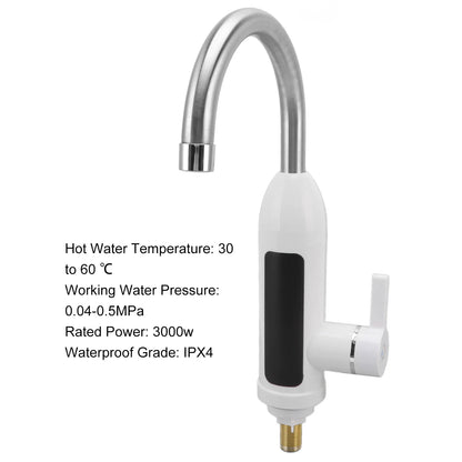 3000W Instant Heating Faucet Water Heater Faucet