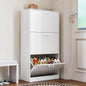 Shoe Cabinet with 2 or 3 Flip Drawers