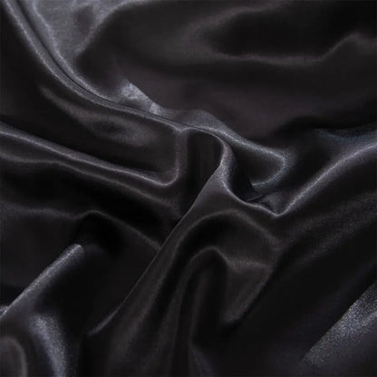 Silky Cooling Solid Fitted Sheet Set