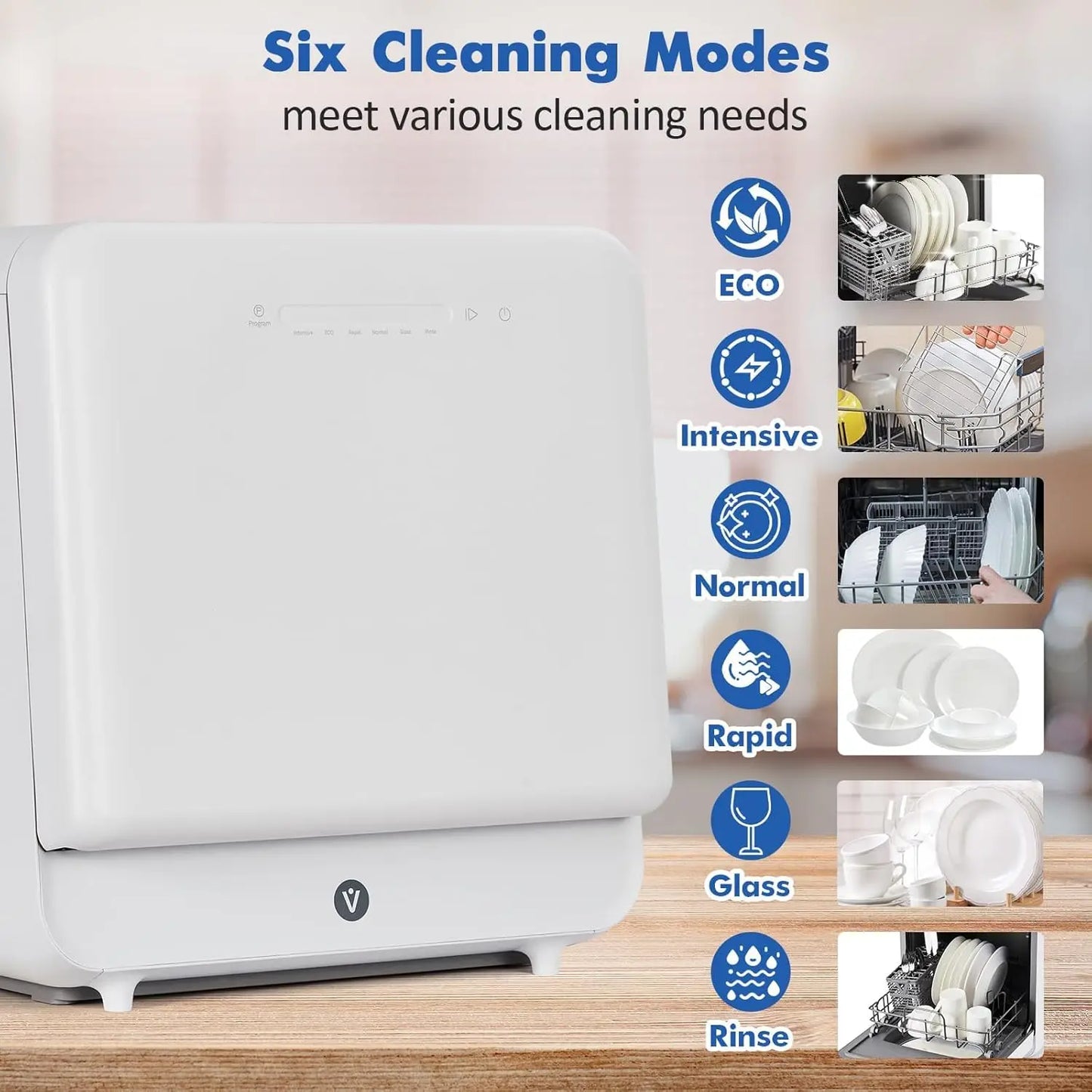 Countertop Dishwasher, Mini Dishwasher