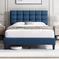 Upholstered Bed Frame, Modern Queen Bed Platform