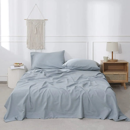 3/4Pcs Solid Color Belgian Linen Cotton