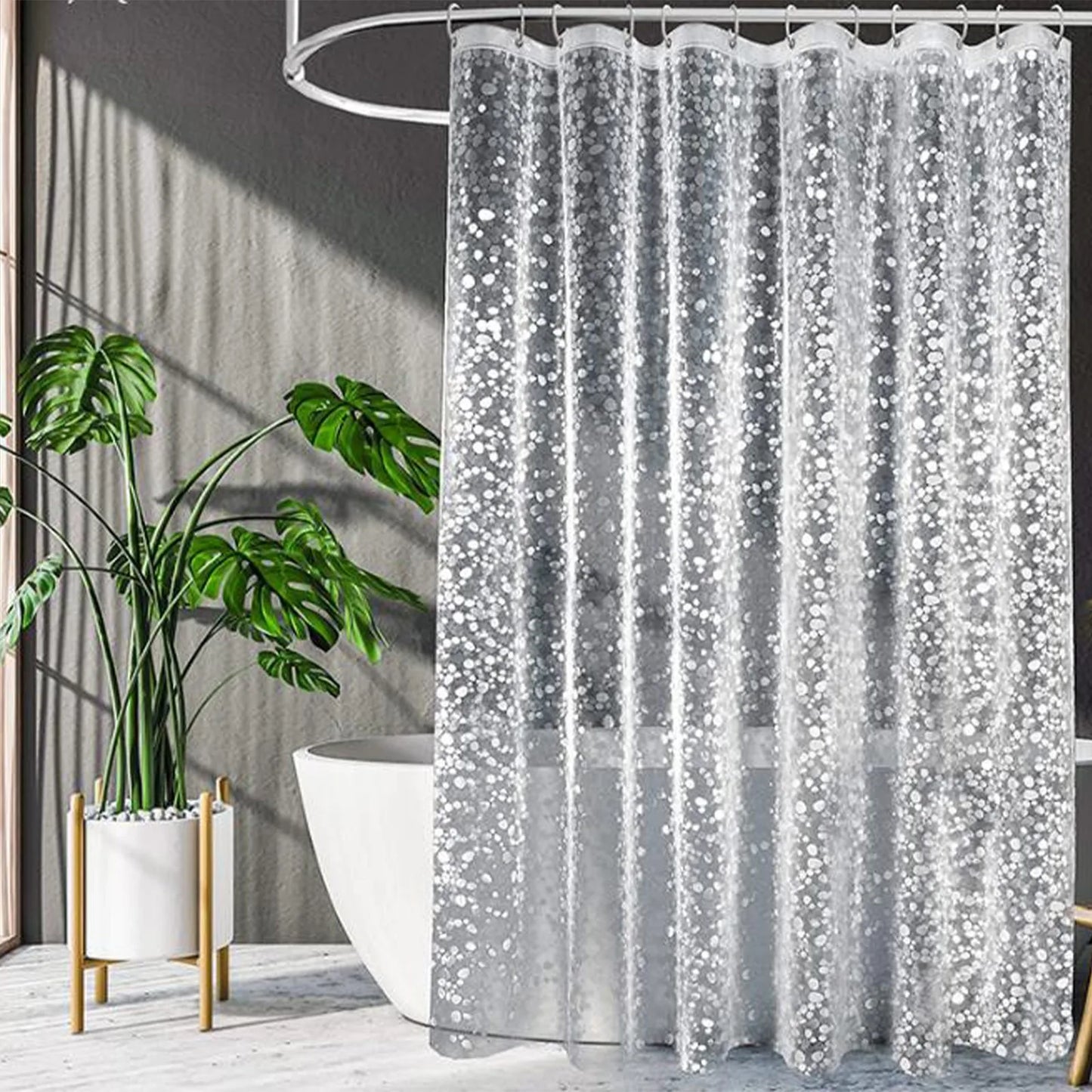 Bathroom Shower Curtain 180x180