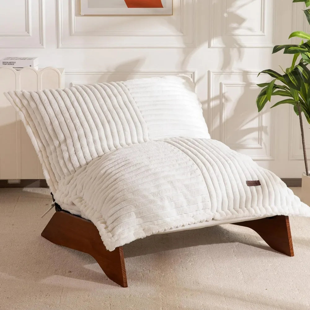 Adjustable Chair, 3-Position Upholstered Accent Chair