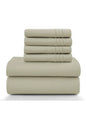 6-Piece Embroidered Bed Sheet Set
