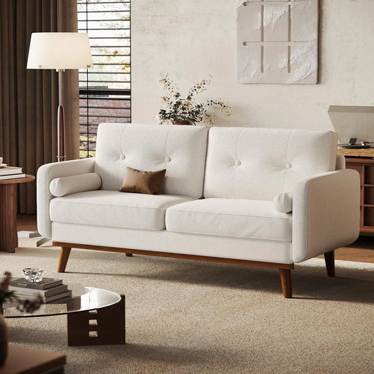 65" Mid Century Modern Couch Sofa Loveseat