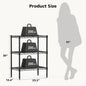3-5 Tier Metal Wire Storage Shelves