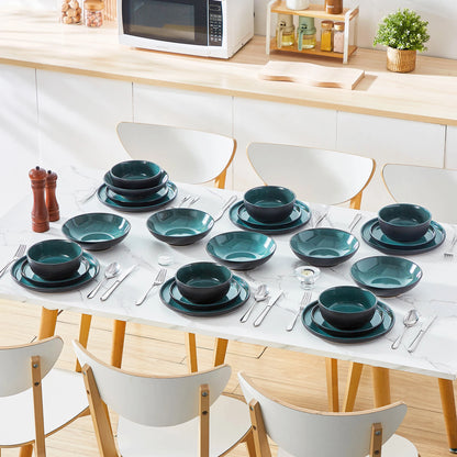 18/24 Piece Ceramic Dinnerware Set