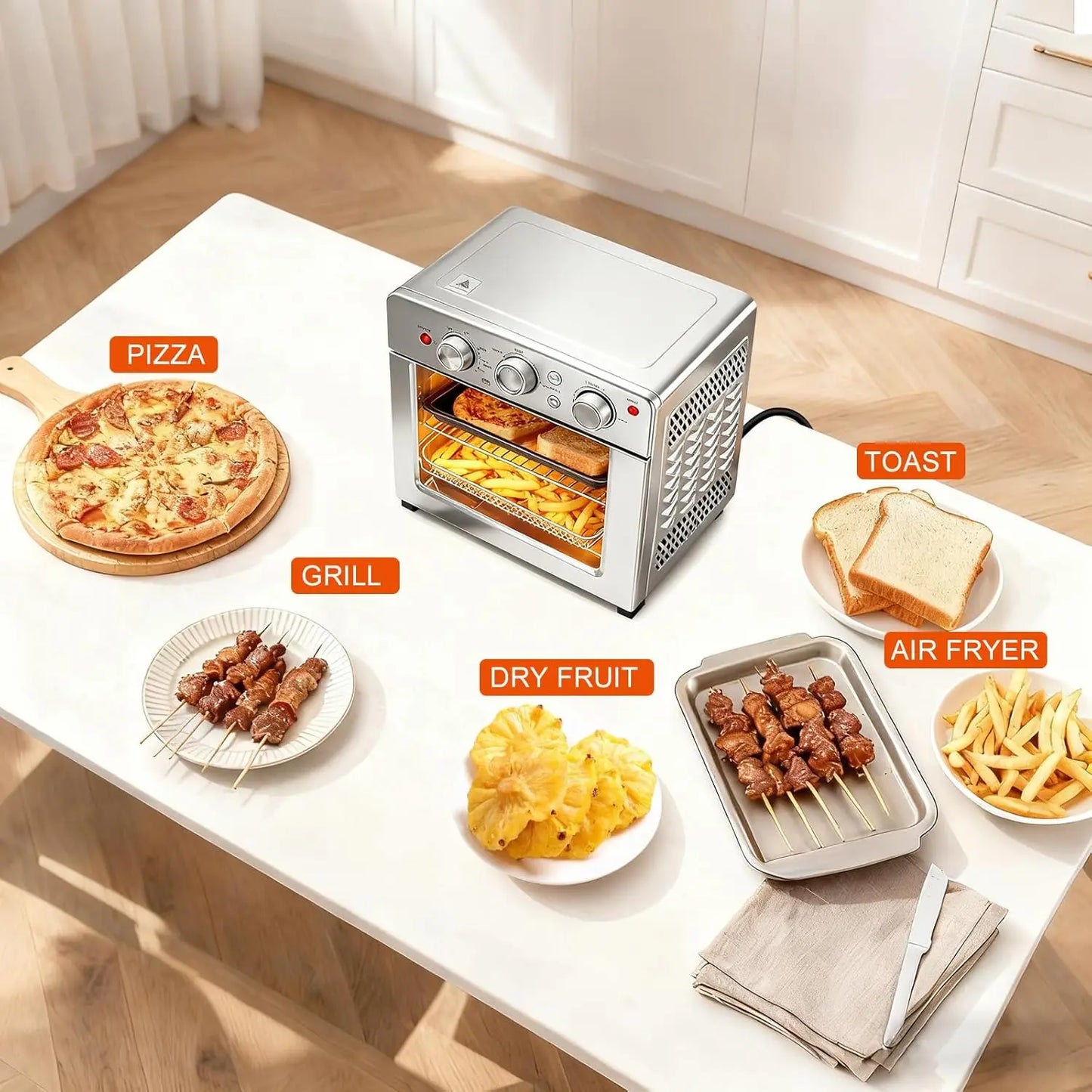 Countertop Air Fryer Toaster Oven Combo