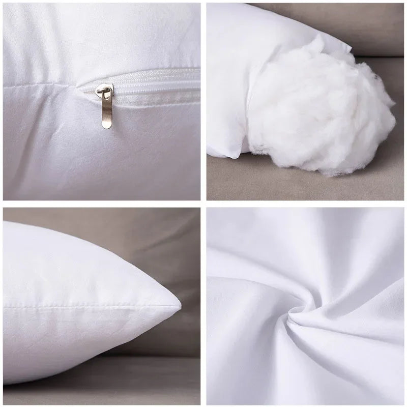 Throw Pillows Insert (Pack of 2, White)