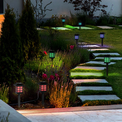12pack Solar LED Pathway Lights, Outdoor Landscape Lighting