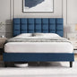 Upholstered Bed Frame, Modern Queen Bed Platform
