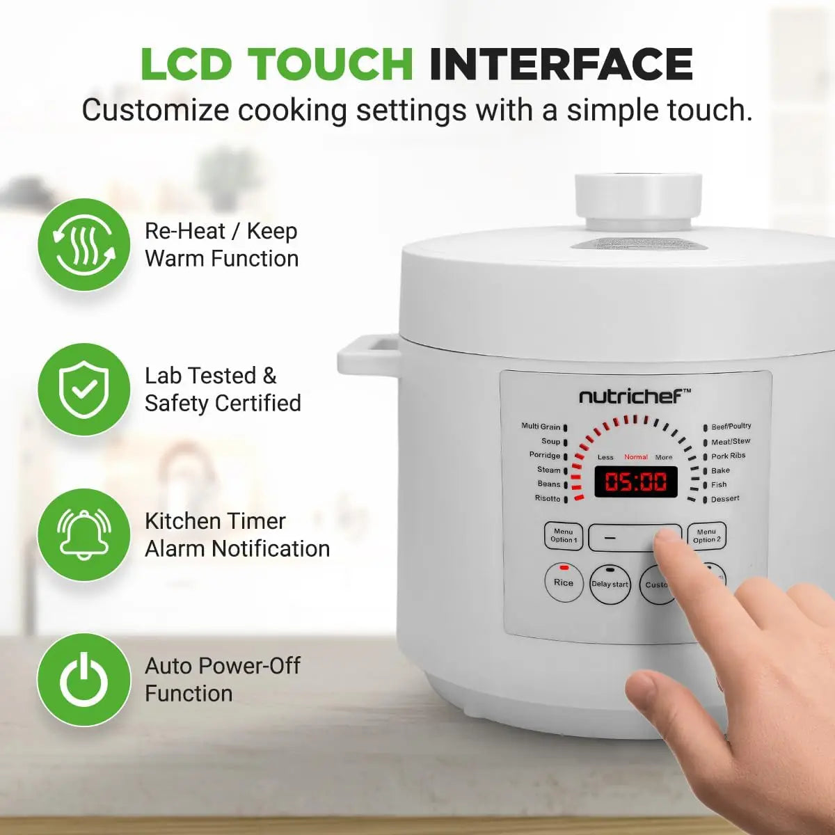 6 Quart Electric Pressure Cooker