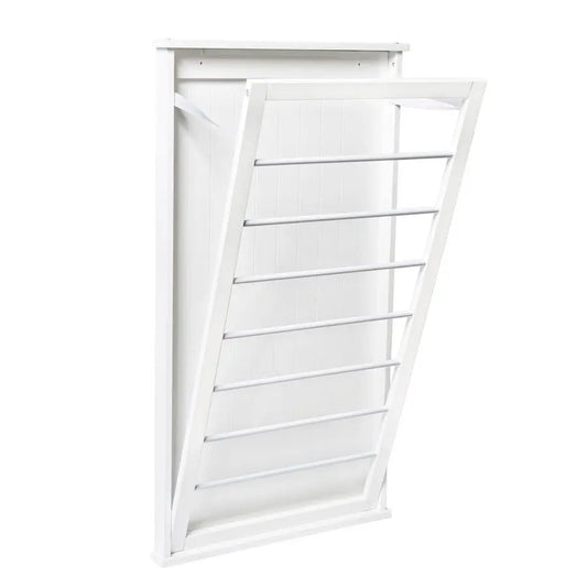 \Wall Mounted Clothes Rack with Drying Rod and Drying Rack,