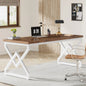 Tribesigns 63" Large Industrial Executive Desk
