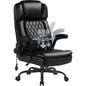 Heavy Duty, High Back Swivel Office Chair, Leather