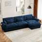 Modern Modular Sectional Sofa, 130"