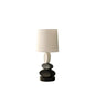 19-Inch Coastal Modern Stacked Tablet Metal Table Lamp