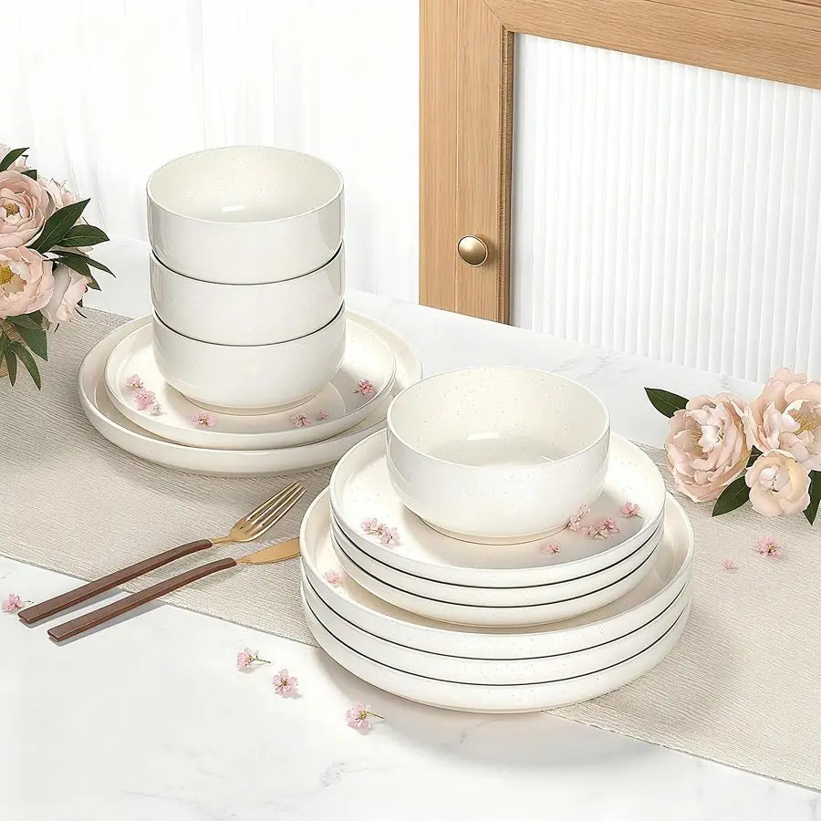Dinnerware Sets for 4, 12 Pieces