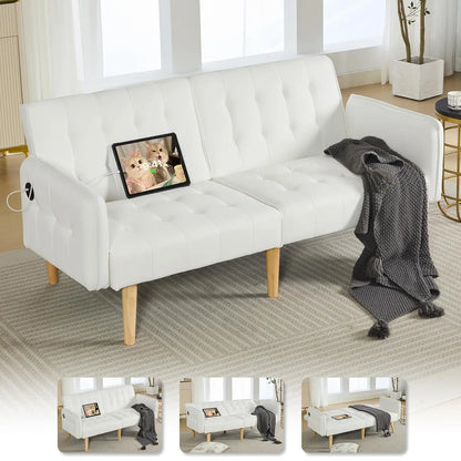 65in Convertible Futon Sofa Bed