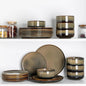 Ceramic Dinnerware Sets for 8,  Scratch Resistant