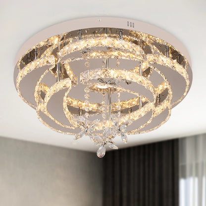 Luxury K9 Crystal Chandelier Modern Ceiling Lamp