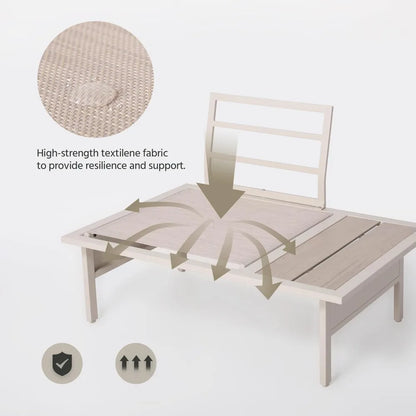 8 Pieces Patio Furniture Set, Outdoor Metal Frame
