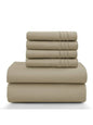 6-Piece Embroidered Bed Sheet Set