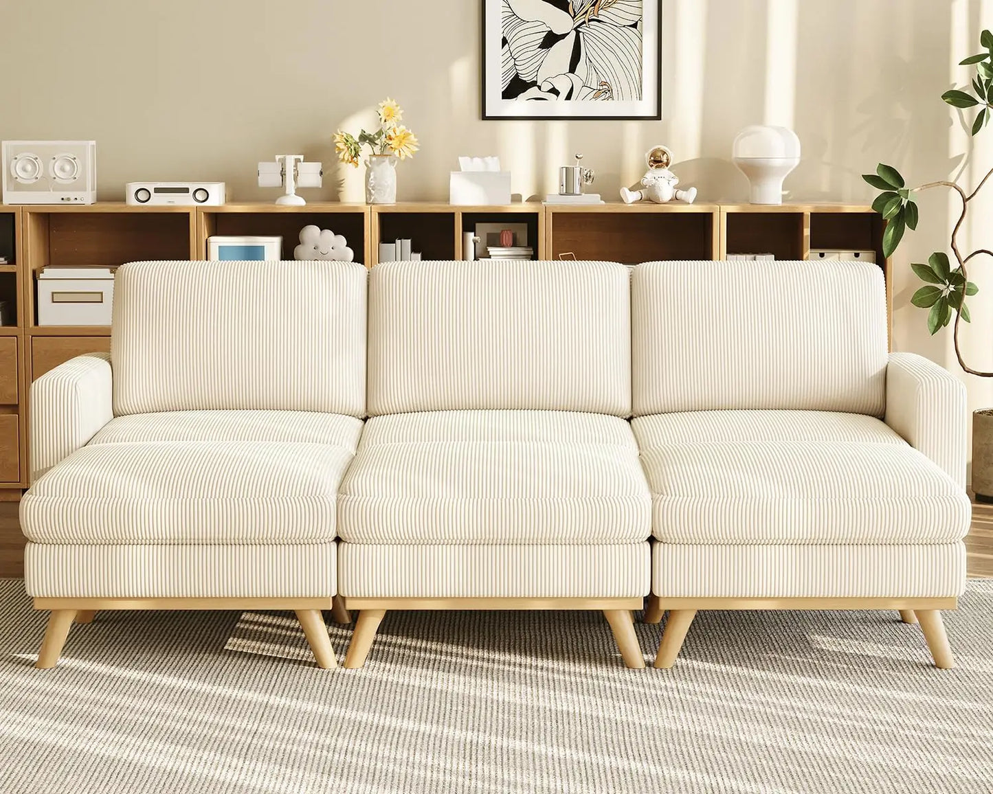 38.5" Accent, Upholstered Armchair with Deep Seat