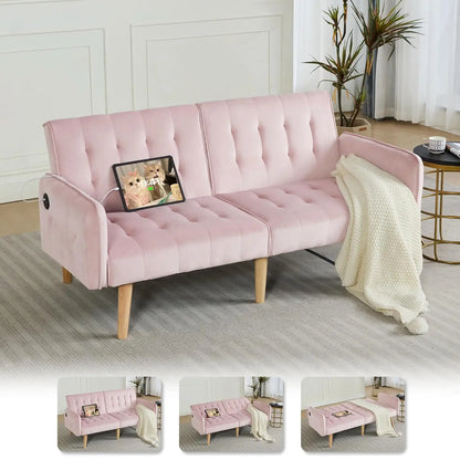 65in Convertible Futon Sofa Bed