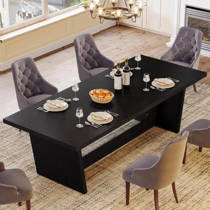 Dining Room Table: Rectangular Farmhouse Kitchen