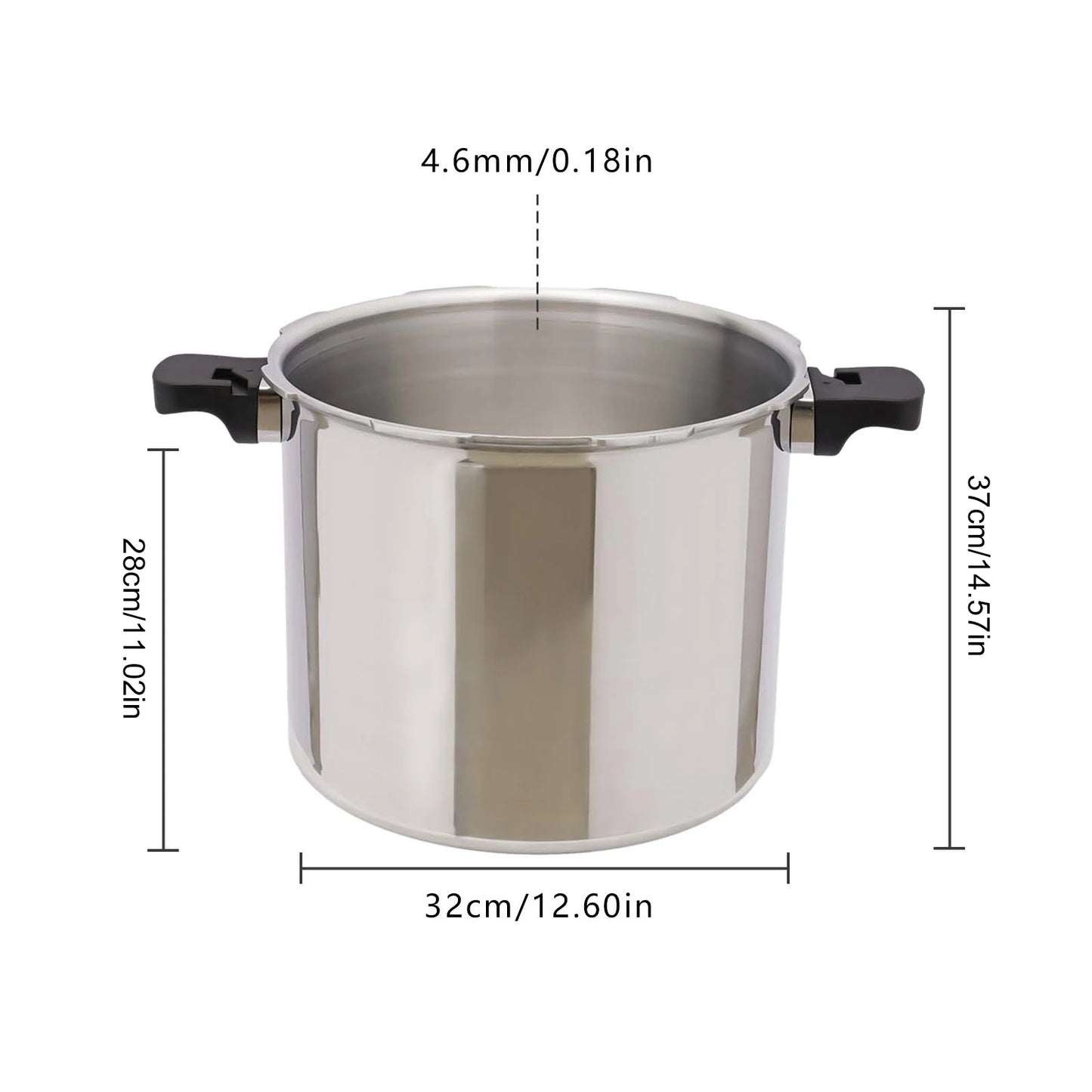 23 Quart Pressure Canner and Cooker with Pressure Gauge