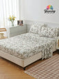 4-Piece Floral Microfiber Bedding Set
