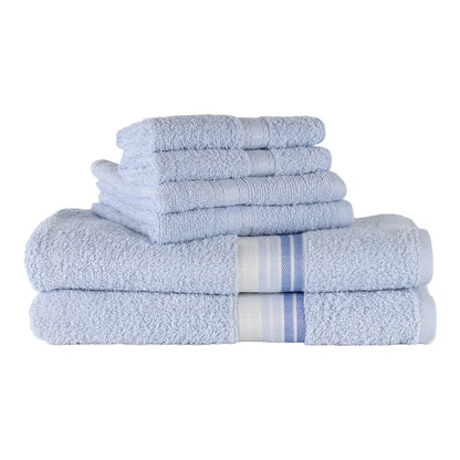 6 Piece Cotton Towel Set