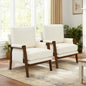 Accent Chairs Set of 2, Modern Arm Chairs