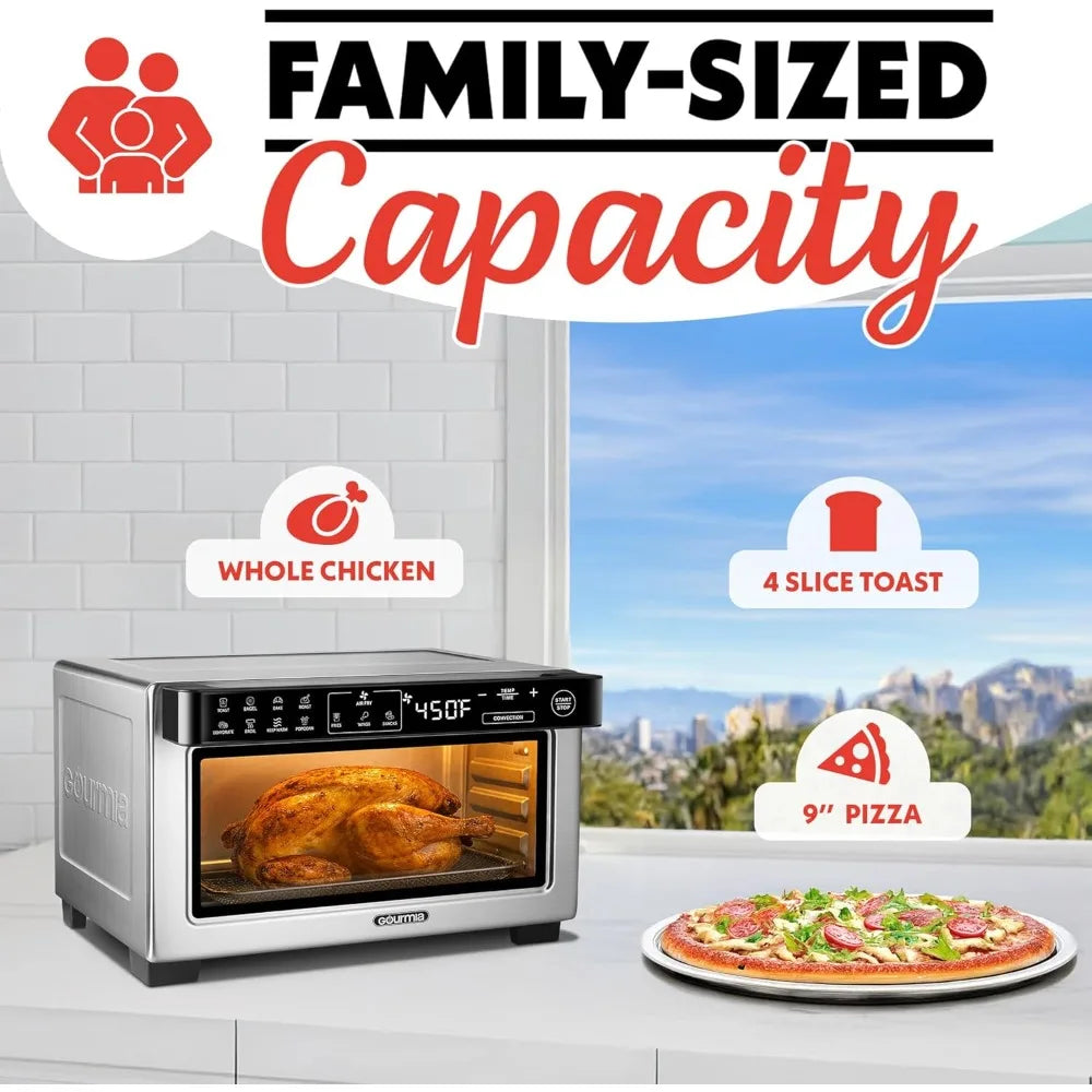 Toaster Oven, Digital Air Fryer - Convection Mode
