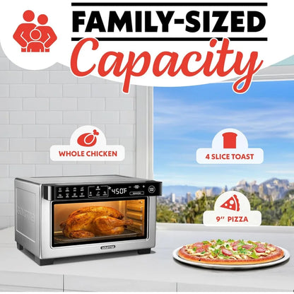 Toaster Oven, Digital Air Fryer - Convection Mode