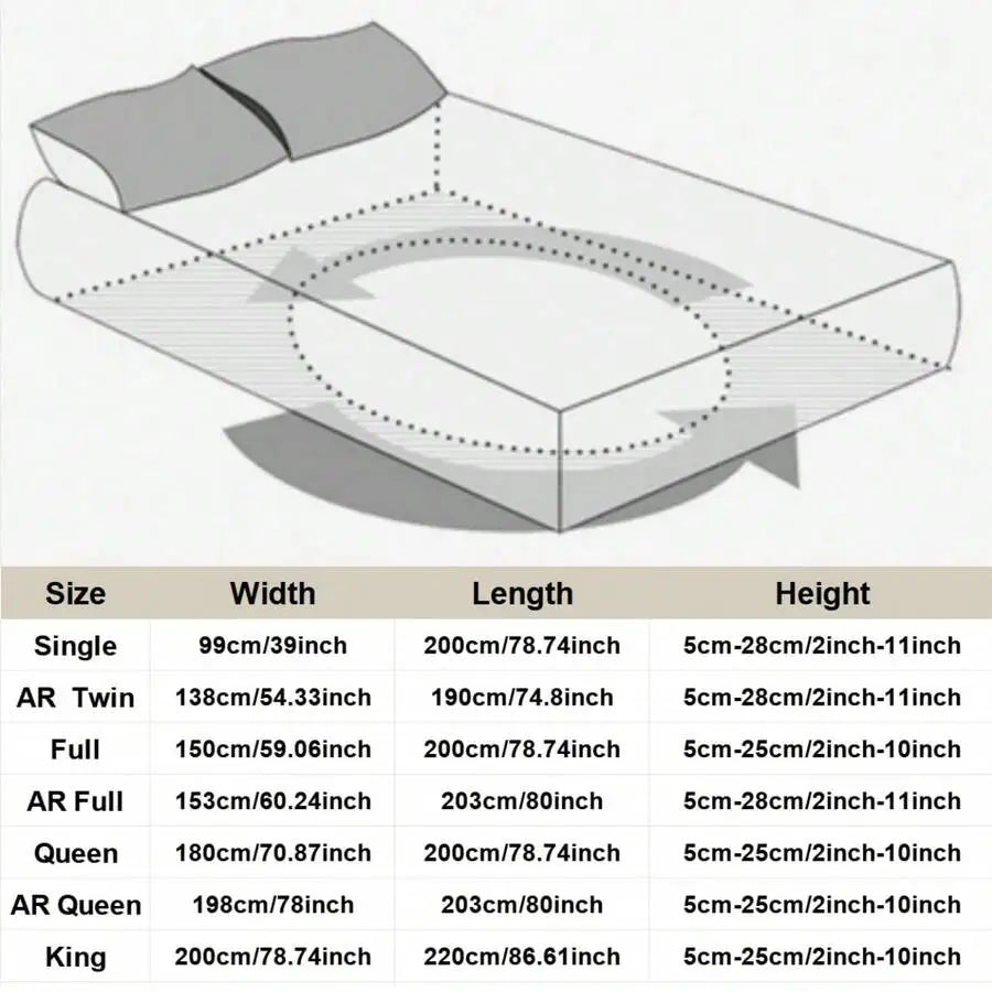 Silky Cooling Solid Fitted Sheet Set
