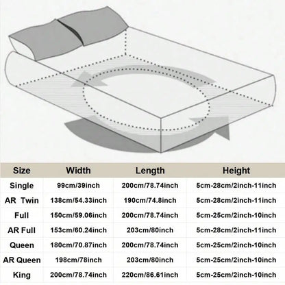 Silky Cooling Solid Fitted Sheet Set