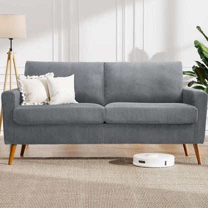68"  Mid Century Modern Love Seat Couche