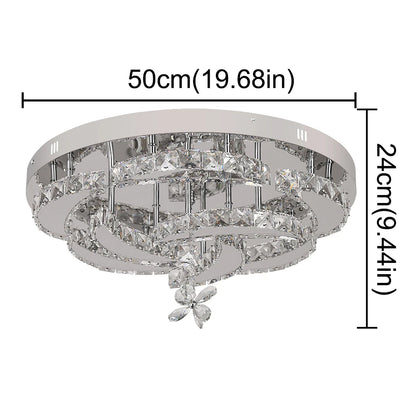 Luxury K9 Crystal Chandelier Modern Ceiling Lamp